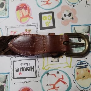 Dior Braided Belt vintage